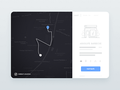 Daily UI #49 - Navigation booking clean eticket flights google idea maximum minimal modern travelling