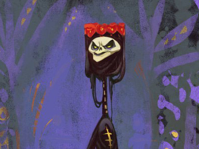 Ef3d animation art artist cartoony character death draw illustration villian visdev