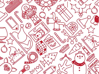 ORB Christmas buzz christmas christmas card die hard furby ginger bread man rubix cube turkey