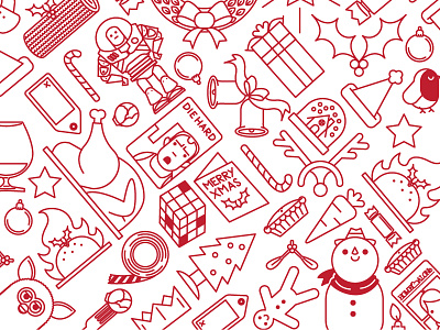 ORB Christmas buzz christmas christmas card die hard furby ginger bread man rubix cube turkey