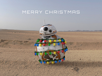 Merry Christmas! 3d at at bb 8 c4d christmas cinema4d game keyshot star wars substance x wing