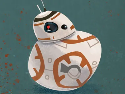 BB8 bb 8 bb8 droid green robot