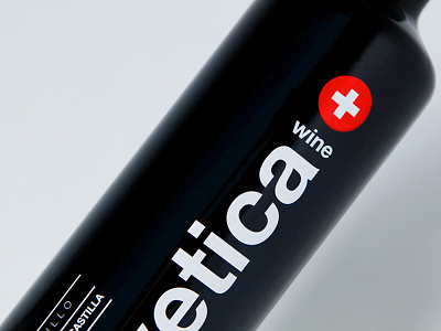 Helvetica Wine bottle branding helvetica packaging wine