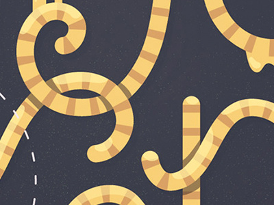 Detail Lettering Yorokobu bee beehive cover honey illustration lettering magazine nature sweet typography volkswagen yorokobu
