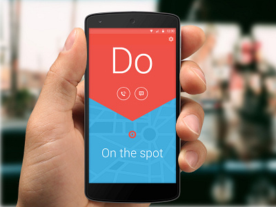 Do On Spot 020 application dailyui location