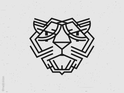 Panthera cat geometry panther