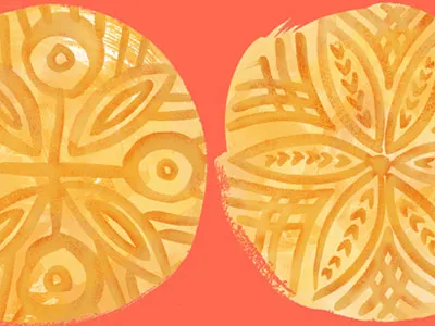 Holiday Cookies - Day 10 baking cookies design food illustration holidaycookiedraw2015 holidays illustration italian pattern pizzelle theydrawandcook