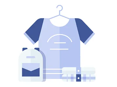 Categories - Apparel backpack flannel gifts illustration shirt shopper shopping vector