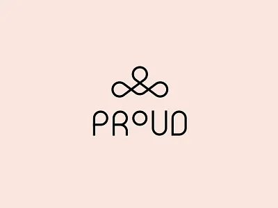 Proud business card fashion identity logo logotype mark monogram stationary store symbol