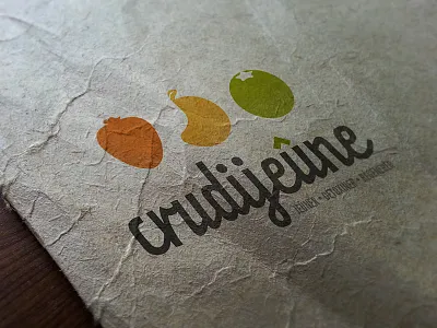 Crudijeune branding illustrator logotype