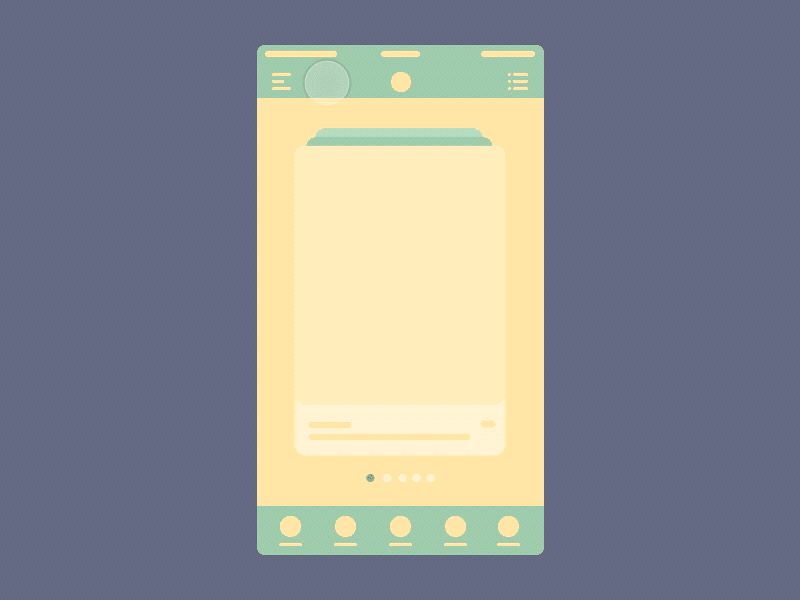 Menu Animation android animation app ios menu mobile motion principle transition ui ux