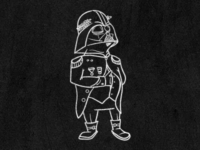 Darth-Julius-Bonaparte darth vader emperor empire force history julius caesar lines napoleon power soldier star wars