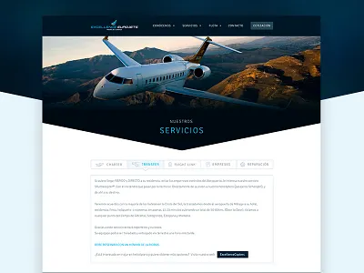 Excellence Eurojets design jet luxury plane responsive sky ui ux web