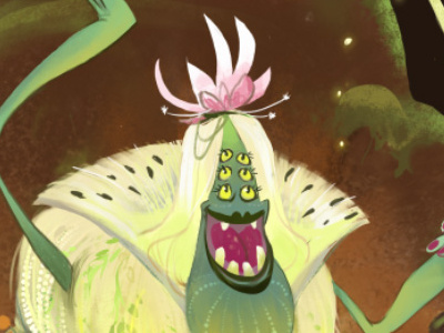 Swamp queen art artist character design draw queen swamp