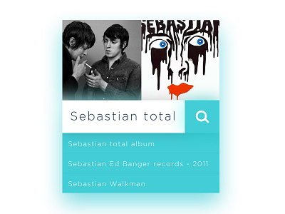 Search Bar bar photoshop search sebastian simple ui