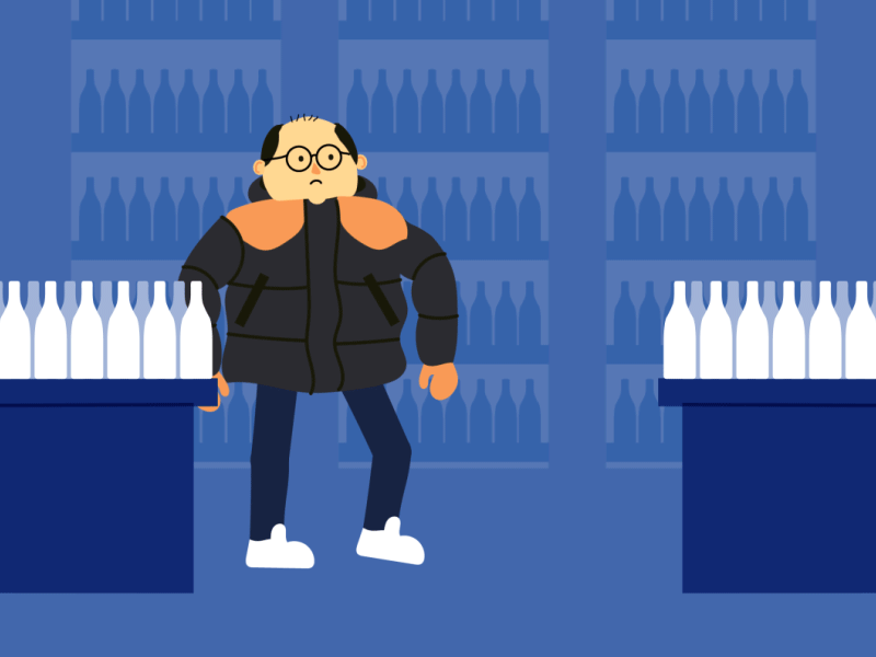 Happy festivus George 2d animation costanza flat gif seinfeld