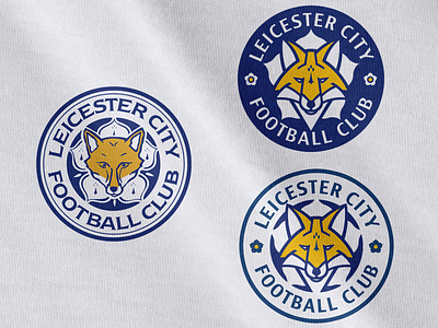 Leicester White rose options concept logo premier league sports