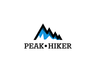 Peak Hiker Testlogo illustrator teaching test