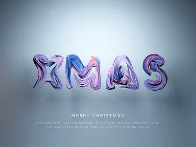 Merry Xmas 3d christmas festival xmas