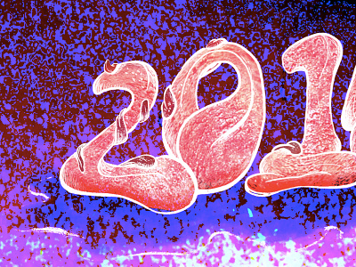 The Year in Digg 2015 tongue type typography