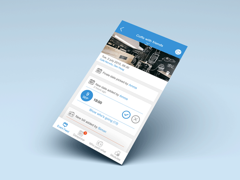 Planstr app design ios ui userinterface