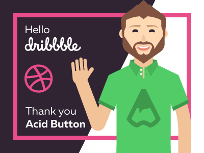 Hello Dribbble alexander alexandrolitus designer firstshot invite lituspro litvinenko man