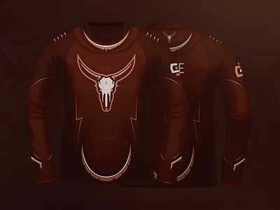 Jersey Design animal clothing jeresy logo branding skull