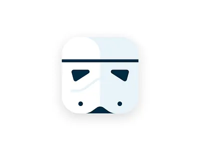 #005 DailyUI / App icon app dailyui icon starwars stormtrooper