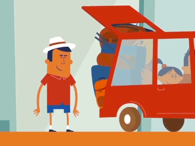 Hey! It's Holidays?! animation data motion ing motion design motion graphics