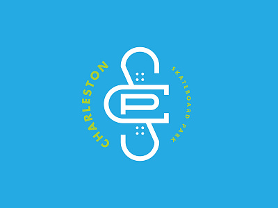 CHS Skateboard Park charleston identity logo skateboarding skatepark