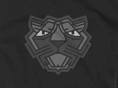 Panthera geometry panther t shirt