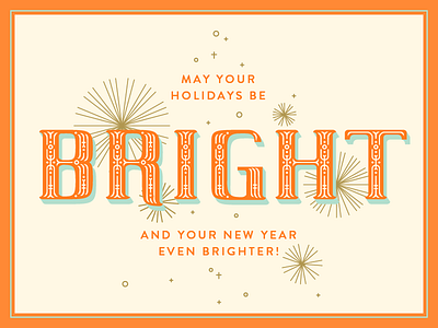 Bright New Year bright happy holidays holiday new year