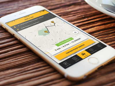 Order a taxi app flat ios order taxi transportation