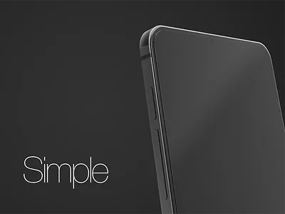 Smatrphone concept 3d cinema4d concept mobile phone smartphone