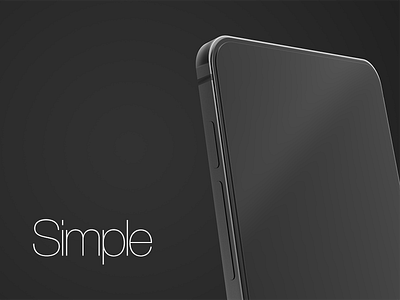 Smatrphone concept 3d cinema4d concept mobile phone smartphone