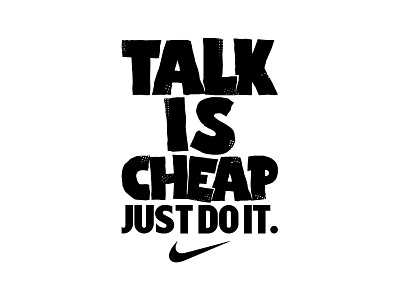 Do it. design graphicdesign justdoit logo typoface typography