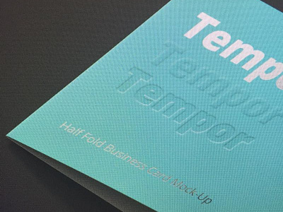 In progress business business card design mock up mockup