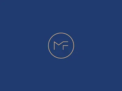 M F Monogram 2015 branding cool ios logo logofolio logotype mf minimal monogram