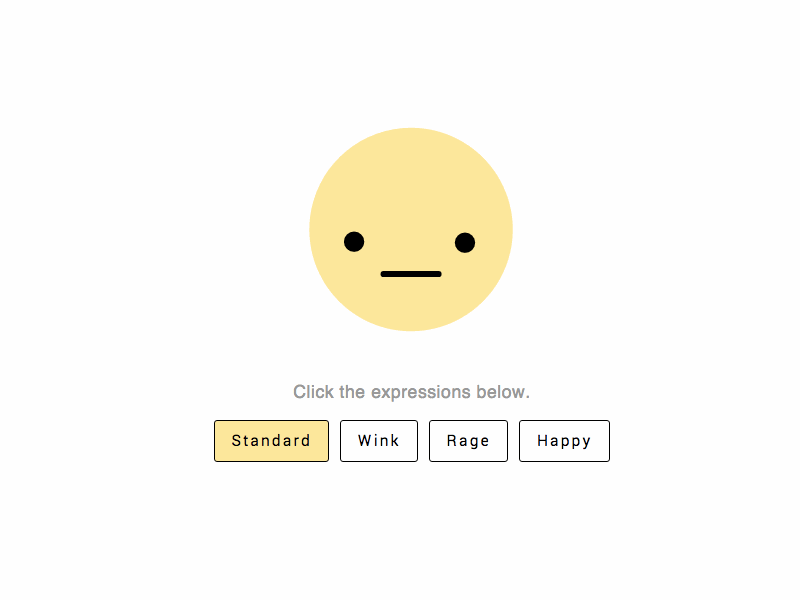 Interactive SVG Emoji emoji emotion greensock svg ui ux