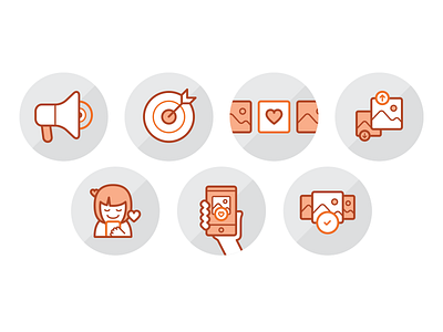 Onboarding 1.1 curalate iconography icons illustration phldesign ui