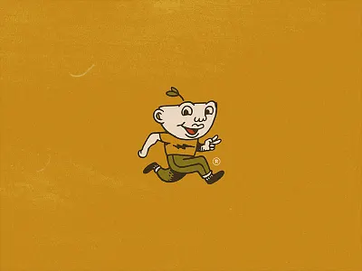 Mugsy 1950s cartoon character coffee fresh kaufee illustration retro style vintage cartoon