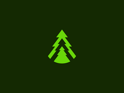 Trees bold design green logo logo design nature simple tree trees