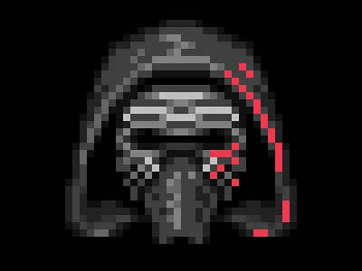 Kylo Ren Pixel Art icon kylo ren pixel star wars
