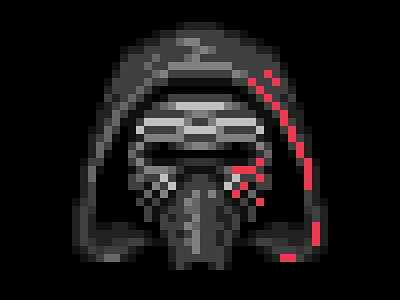 Kylo Ren Pixel Art icon kylo ren pixel star wars