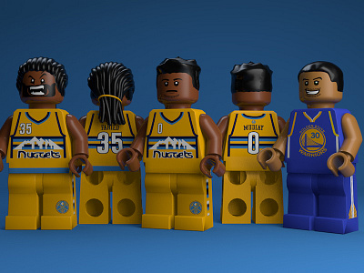 Lego Hair 3d adobe after effects adobe illustrator cinema 4d denver nuggets lego vector