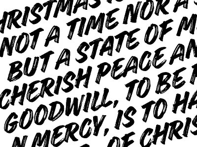 Textured font / uppercases brush font script type type design typedesign typography