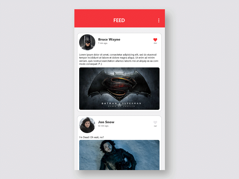 Jelly menu after animation batman effects jelly jonsnow sidebar ui