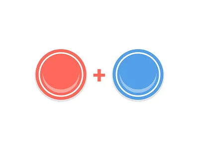Flat Arcade Buttons arcade button flat design gaming
