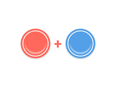 Flat Arcade Buttons arcade button flat design gaming