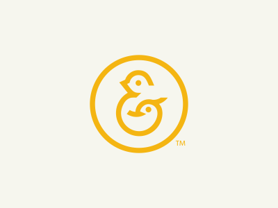 Ampersand/Dove&Duck branding dove duck logo logotype mark monogram organic